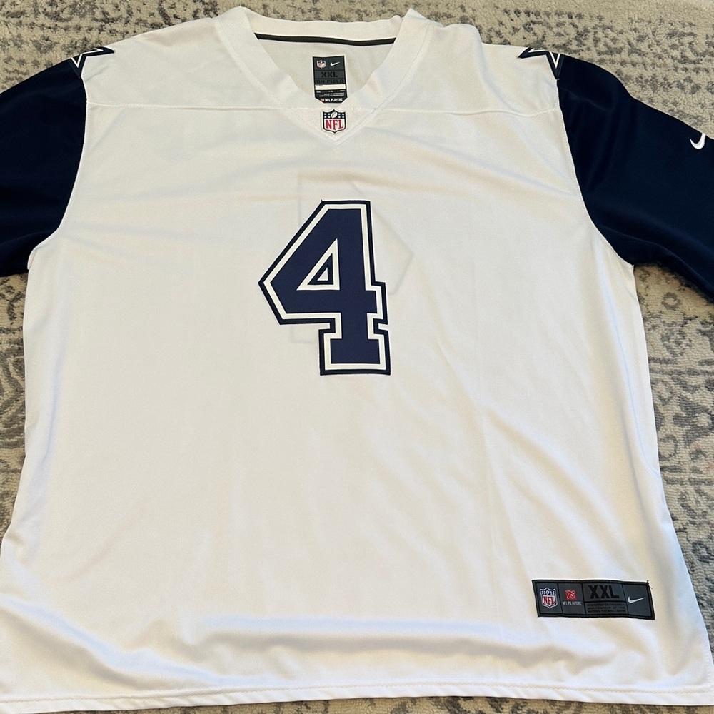 Dak Prescott Color Rush Cowboys #4 Jersey